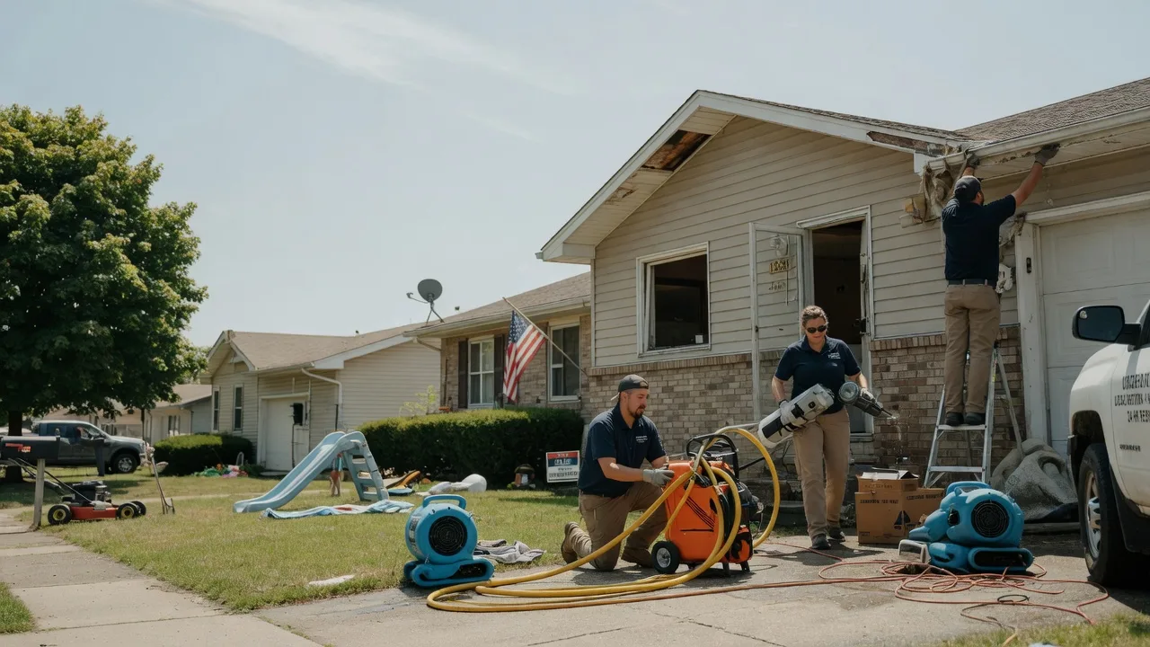 Water Damage Restoration in New London, OH near me